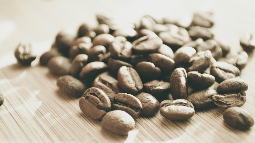 How should coffee beans be stored?